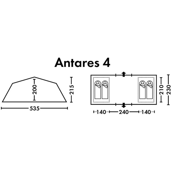 Палатка FHM Antares 4