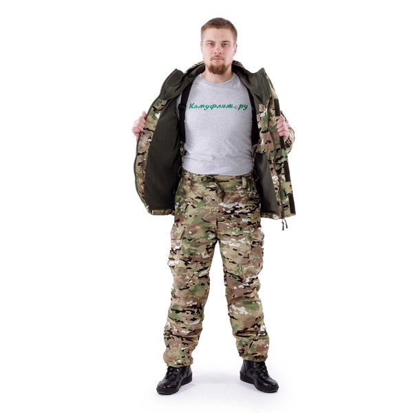 Костюм Keotica Горка мембрана на флисе Multicam