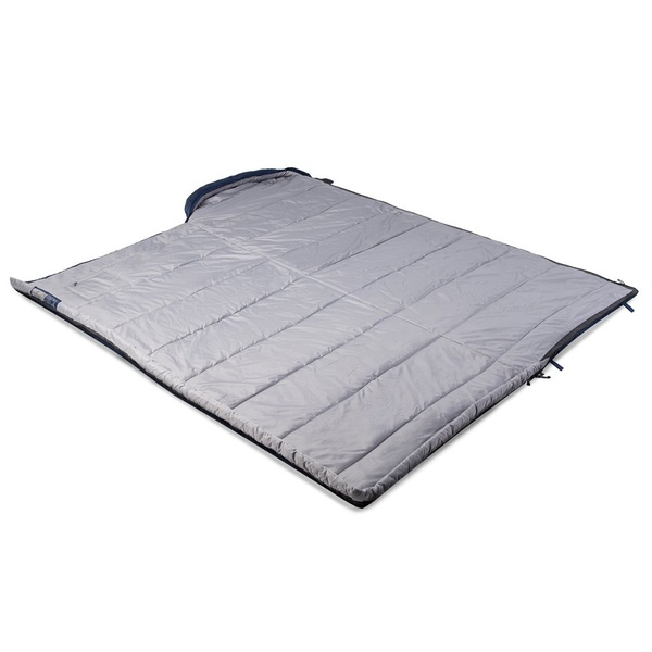 Спальный мешок FHM Galaxy +5 синий/серый