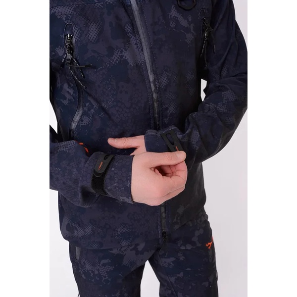 Костюм Triton Pro SoftShell Серо-черный