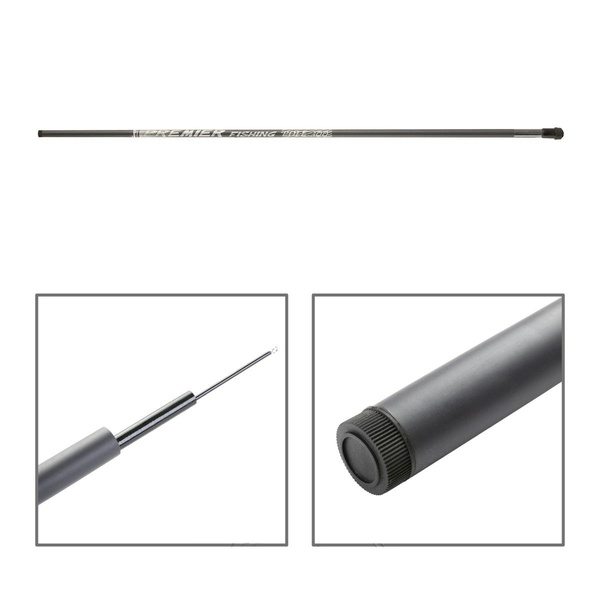 Удилище маховое Premier Pole черный, 3 м