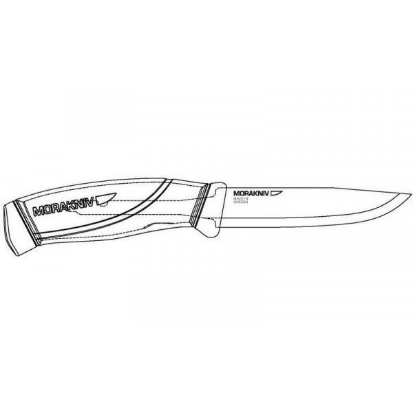 Нож Morakniv Companion navy blue