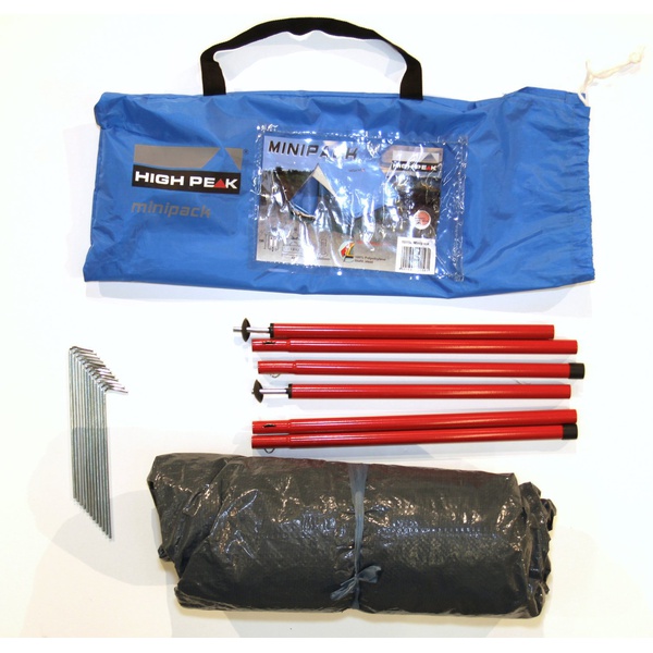 Палатка High Peak Minipack синий/серый