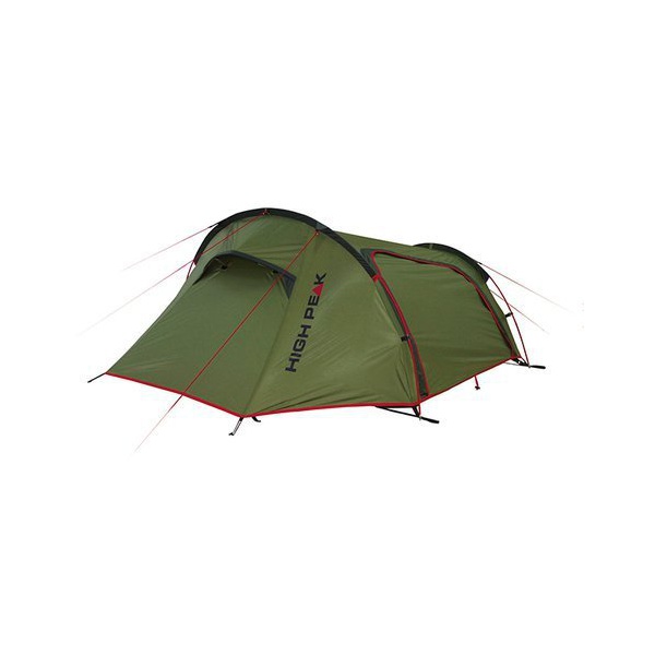 Палатка High Peak Sparrow 2 зелёный/красный