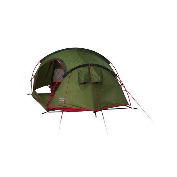 Палатка High Peak Sparrow 2 зелёный/красный