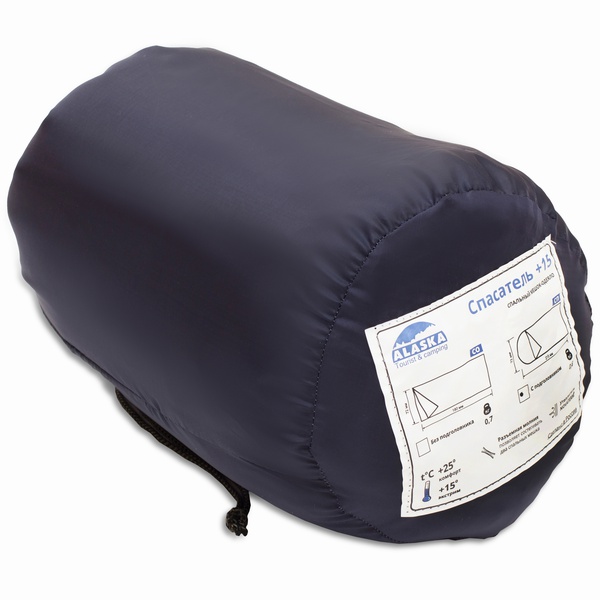 Спальный мешок Alaska Спасатель +15 СО