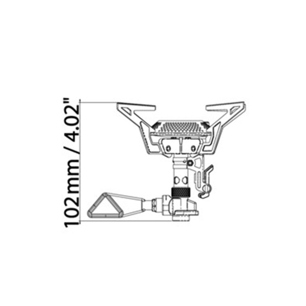 Горелка газовая Primus PowerTrail Stove Piezo