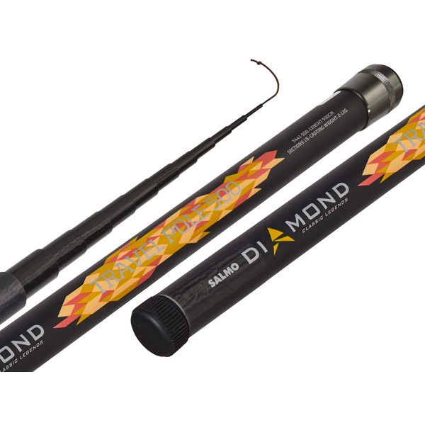 Удилище поплавочное без колец Salmo Diamond Travel Pole 5 м