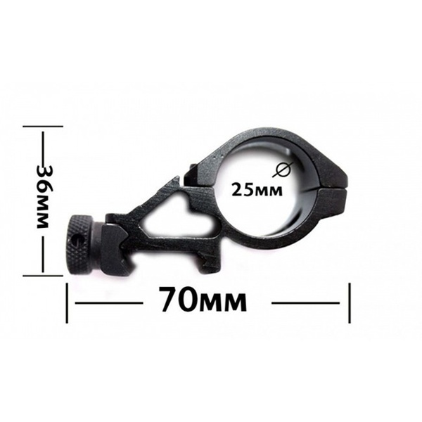 Крепление на планку боковое Ferei Пикатини F3455