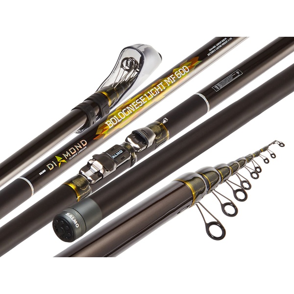 Удилище поплавочное с кольцами Salmo Diamond Bolognese Light MF 6 м