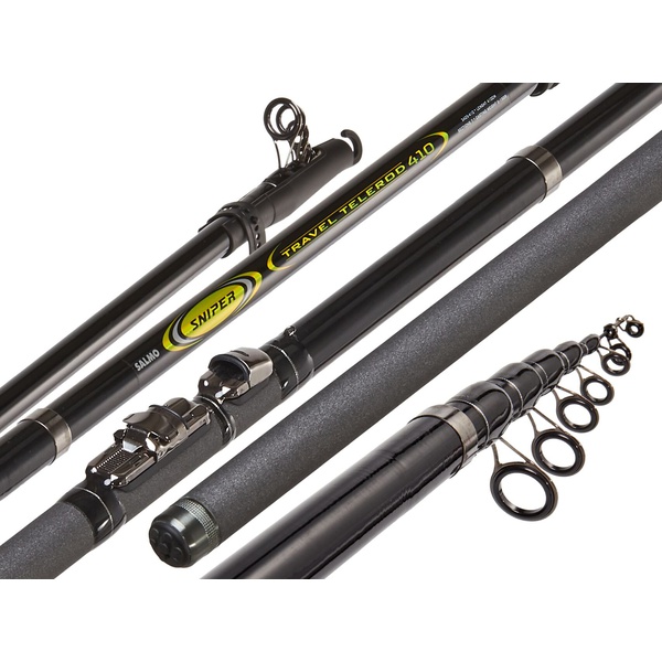 Удилище поплавочное с кольцами Salmo Sniper Travel Telerod 4.1 м