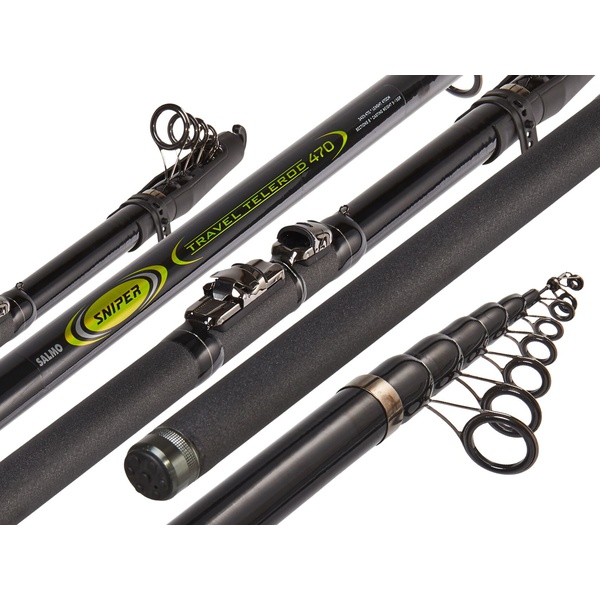 Удилище поплавочное с кольцами Salmo Sniper Travel Telerod 4.7 м