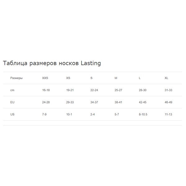 Носки Lasting XOL (coolmax+nylon) зеленый, 620