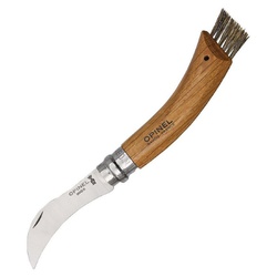 Нож грибника Opinel №8, нержавеющая сталь, рукоять дуб
