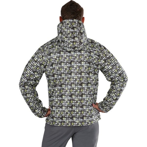 Ветровка мужская Nova Tour Максим Черно-серый принт