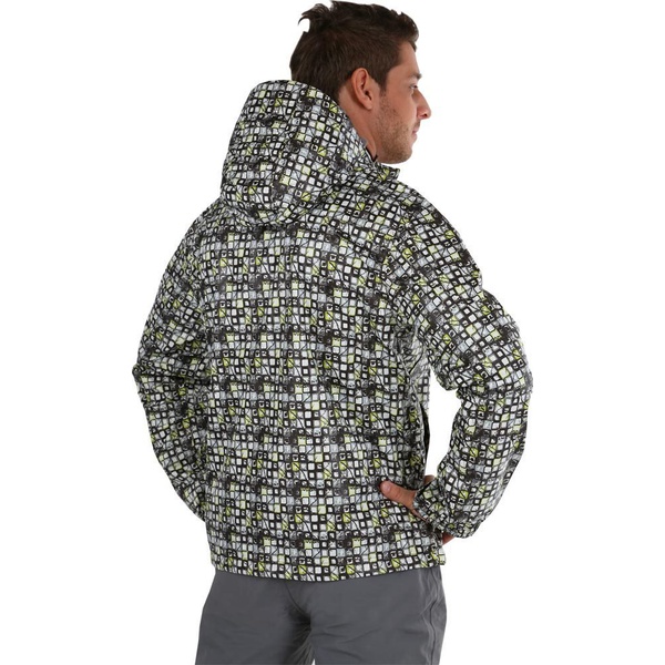 Ветровка мужская Nova Tour Максим Черно-серый принт