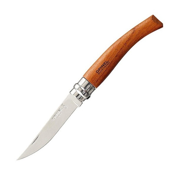 Нож филейный Opinel №10 нержавеющая сталь, рукоять бубинга