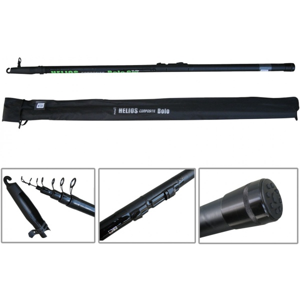 Удилище проводочное Helios Composite Bolo 6м, 10-30г
