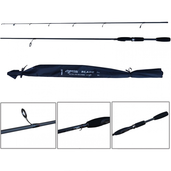 Удилище спиннинговое Helios Agaru Blade Spin 270M ( 2.7м, 2sec, 10-35г )