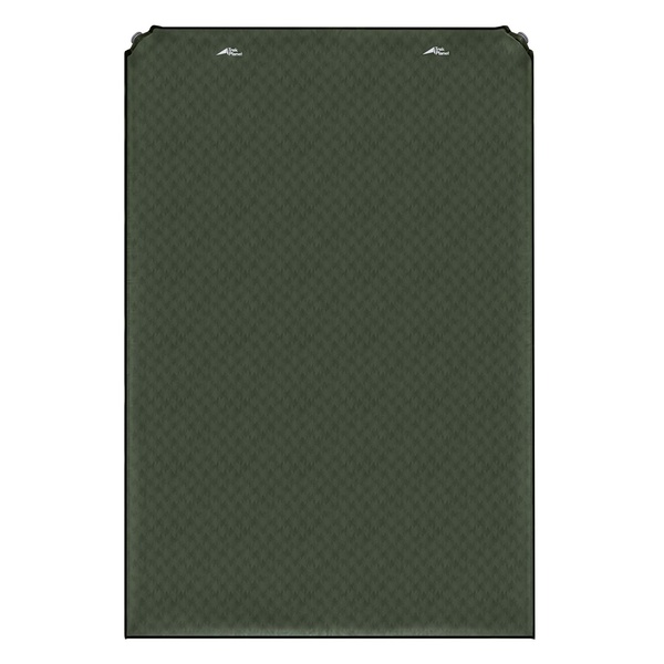 Коврик самонадувающийся Trek Planet Relax 50 Double Зелёный