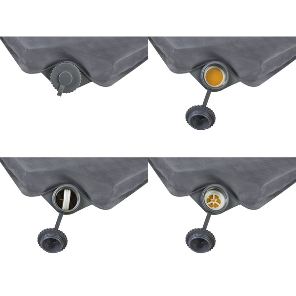 Коврик самонадувающийся Trek Planet Relax 90 Зелёный