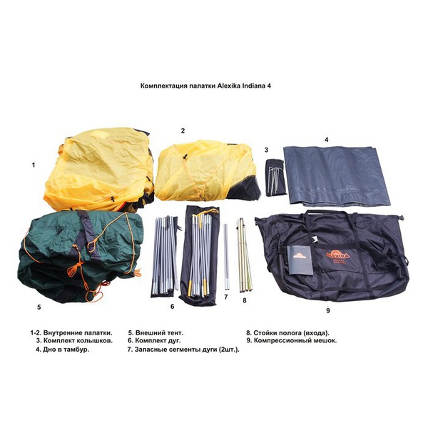 Палатка Alexika Indiana 4