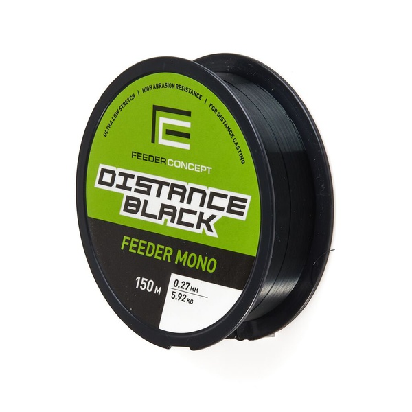 Леска монофильная Feeder Concept Distance Black (150 м) 0.27 мм