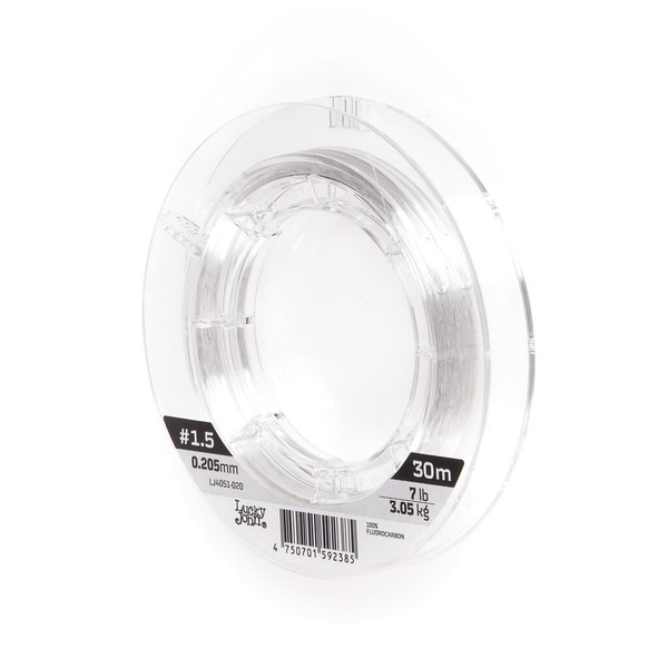 Леска монофильная Lucky John Fluorocarbon Hard 030/020
