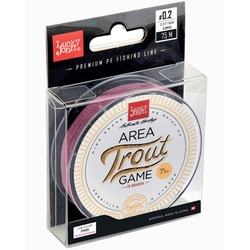 Леска плетёная Lucky John Area Trout Game Braid Pink 075/011