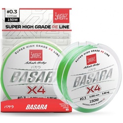 Леска плетёная Lucky John Basara Light Green 125/011