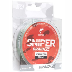 Леска плетеная Salmo Sniper Braid Army Green 091/016