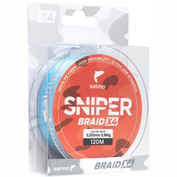 Леска плетеная Salmo Sniper Braid Blue 091/020