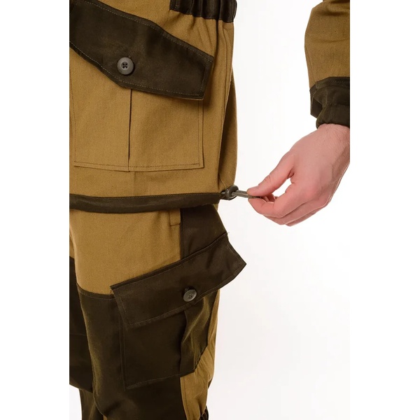 Костюм OneRus Горный (палатка) на пуговицах светлый хаки