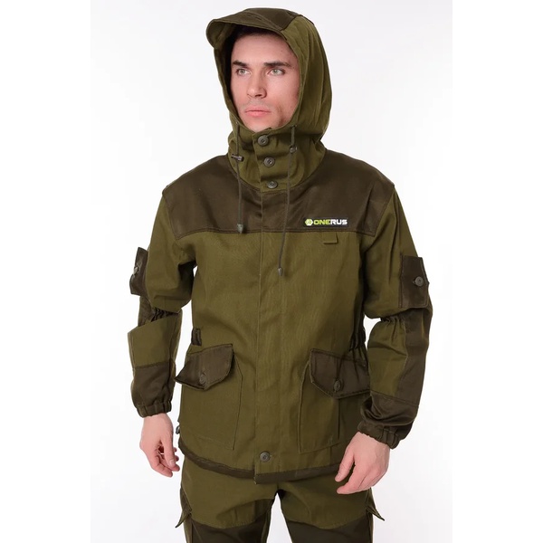 Костюм OneRus Горный (палатка) на пуговицах темный хаки