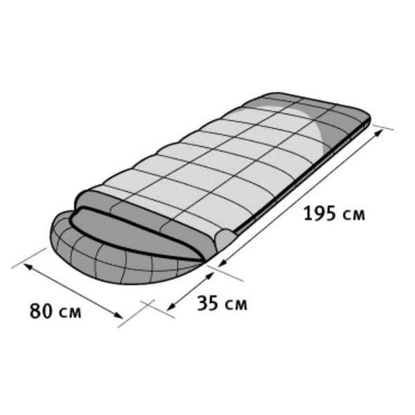 Спальный мешок Alexika Siberia Plus