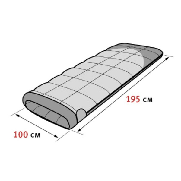 Спальный мешок Alexika Siberia Wide