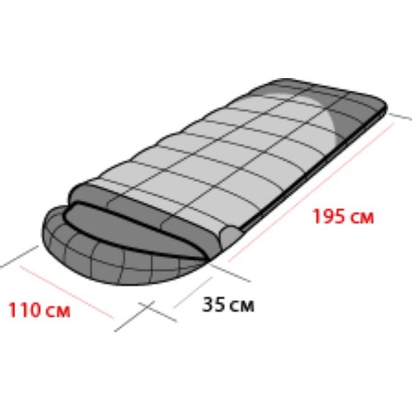 Спальный мешок Alexika Tundra Plus XL