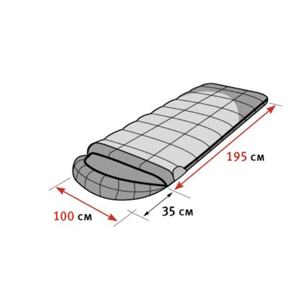 Спальный мешок Alexika Canada Plus