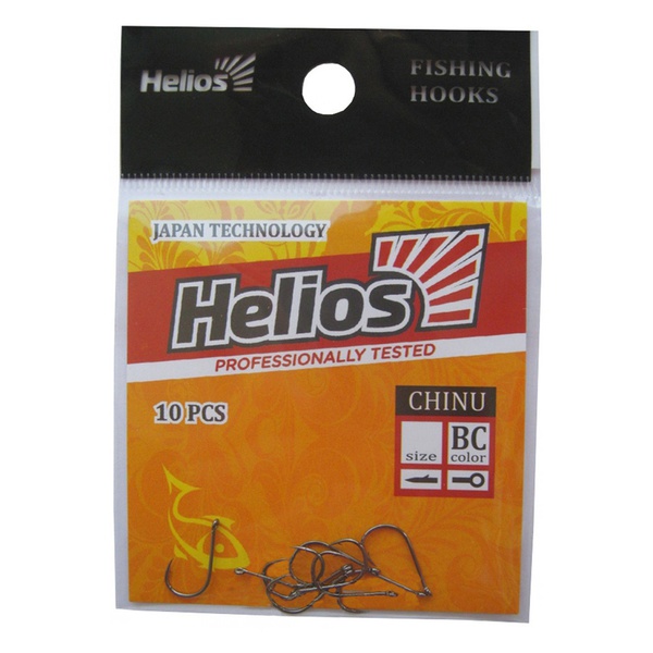 Крючки Helios Chinu №4 с кольцом (10шт)