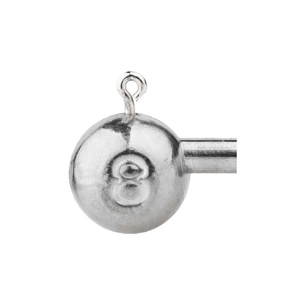 Джиг-головка Mikado Aberdeen BN 8 г, крючок №3/0 (3 шт)