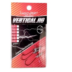 Джиг-головка Lucky John Vertical Jig 5,2 г (3 шт)