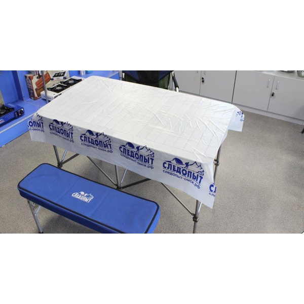 Скатерть туристическая Следопыт синий