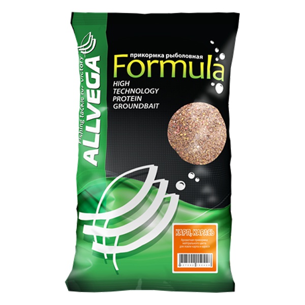 Прикормка Allvega Formula Carp Carassin 0,9 кг