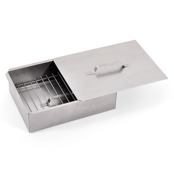 Коптильня Кедр 380х280х140 сталь 0,5 мм (с поддоном)