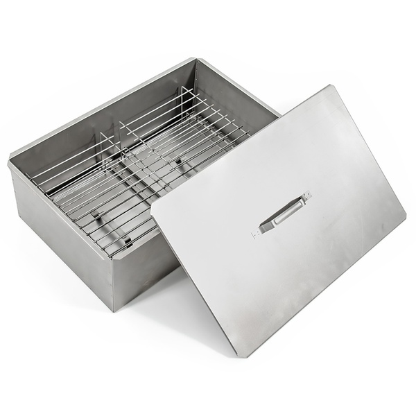 Коптильня Кедр 580х380х220 сталь 1 мм (с поддоном)