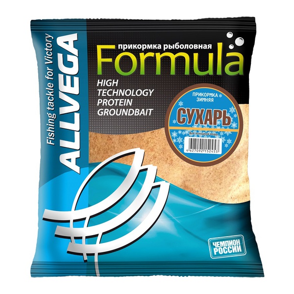 Прикормка Allvega Formula Winter "Сухарь" 0,5 кг