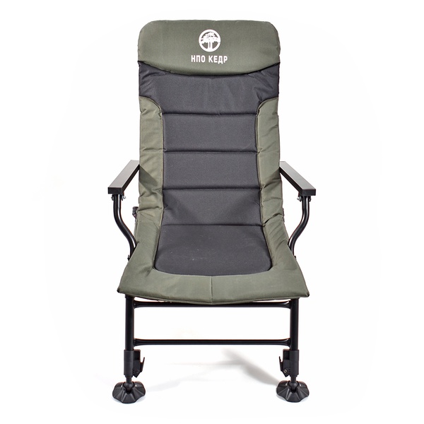 Кресло карповое Кедр с подлокотниками