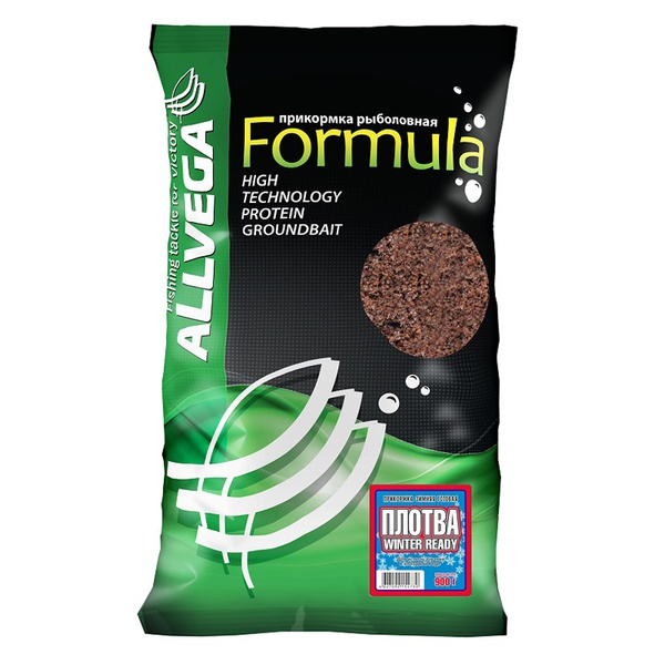 Прикормка зимняя готовая Allvega Formula Winter Ready "Плотва" 0,9кг