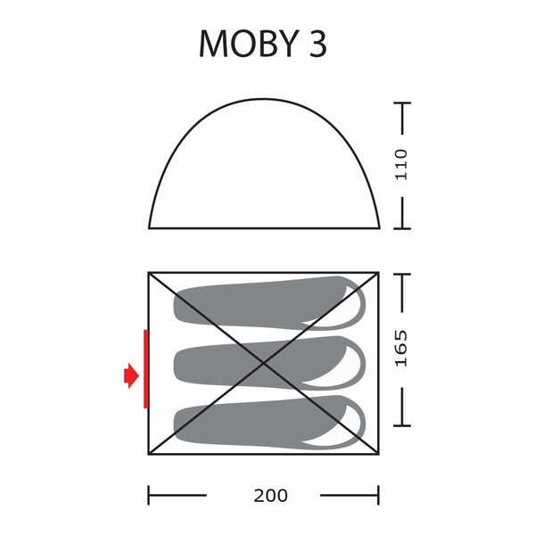 Палатка Alaska Моби 3 V5