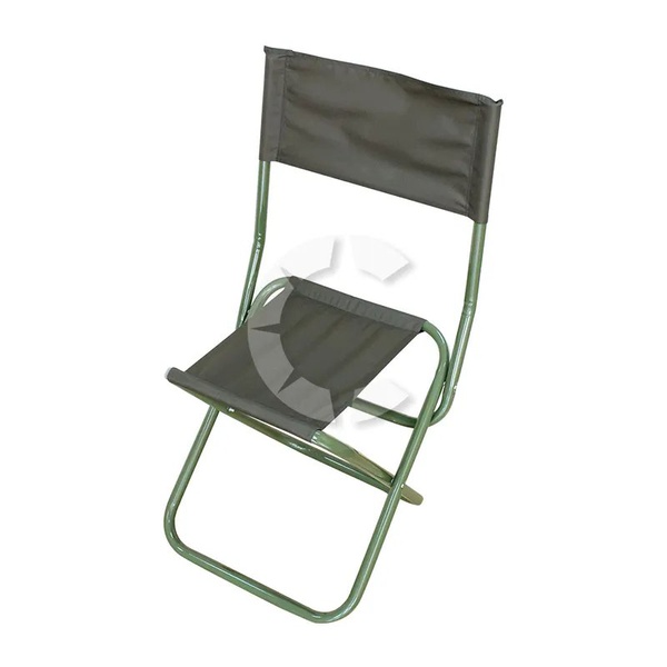 Стул Следопыт со спинкой большой Темный хаки